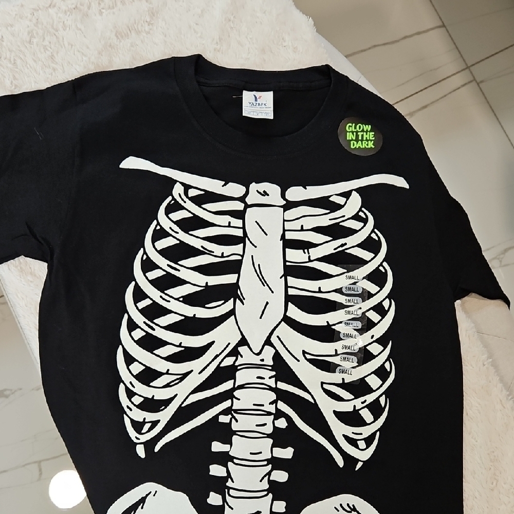 Glow in the Dark Skeleton T-Shirt